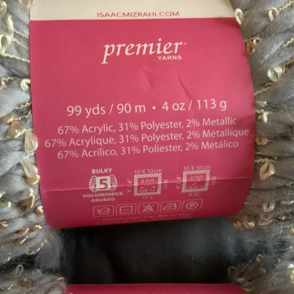 Isaac Mizrahi Premier Yarns 99 yards x 4